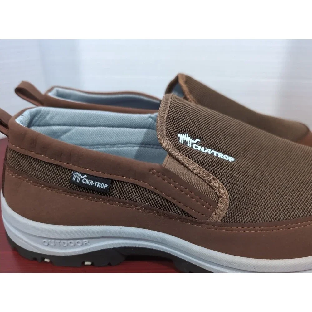 CNA-TROP OUTDOOR LOADER SHOES MEN'S SIZE 9.5 Slip-on US Brown Cushion